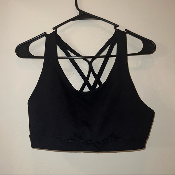 Old Navy Active Black Go Dry Sports Bra - Picture 1 of 4